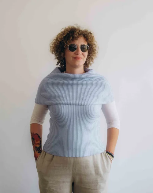 Dvojsety bledomodré