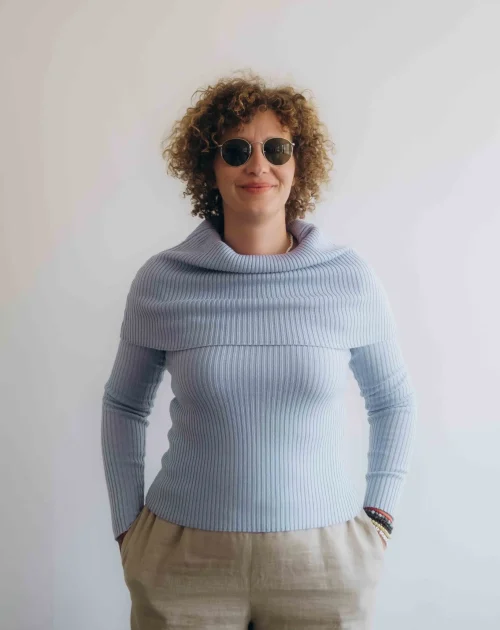 Trojsety bledomodré